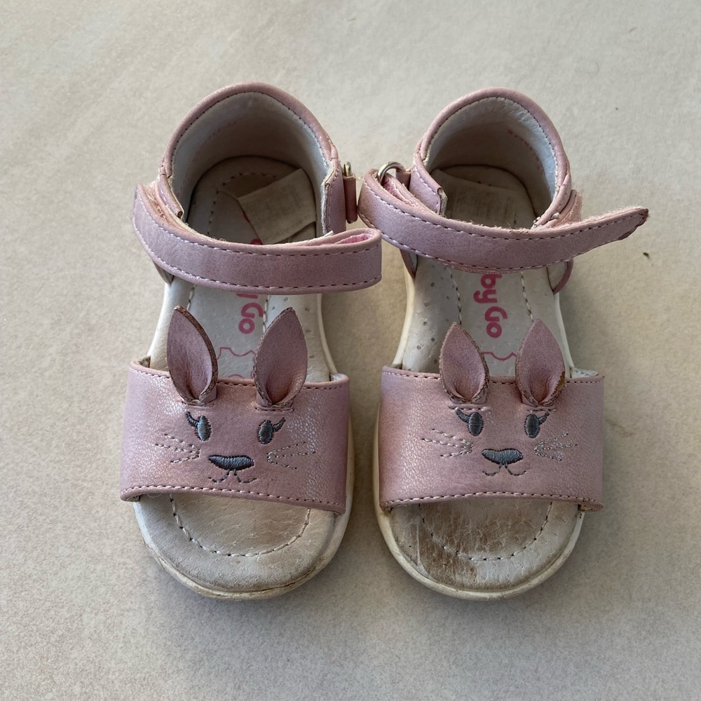 Baby/toddler soft leather sandals
